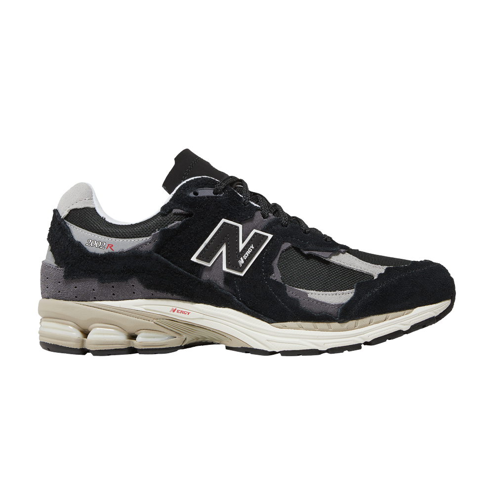 Pre-owned New Balance 2002r 'protection Pack - Black Grey' In Blue