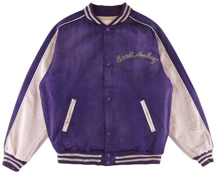 ジャケット・アウター SAINT MICHAEL souvenir jacket WILDSIDExSAINT Mxxxxxx SOUVENIR SKULL JKT(S Black): (c)SAINT