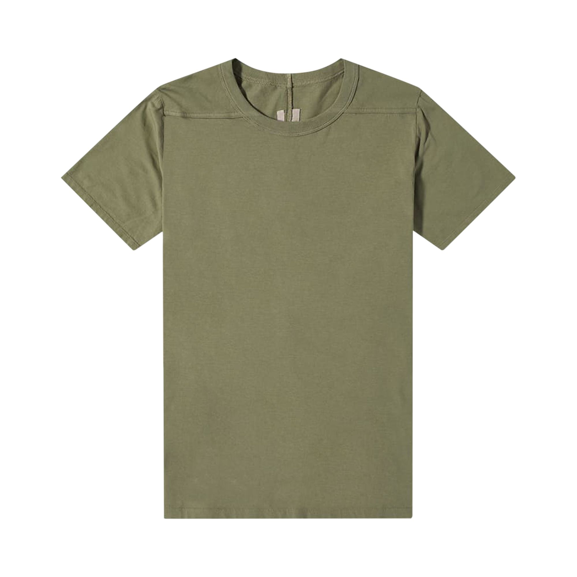 Pre-owned Rick Owens Level T-shits 'moss' In Green