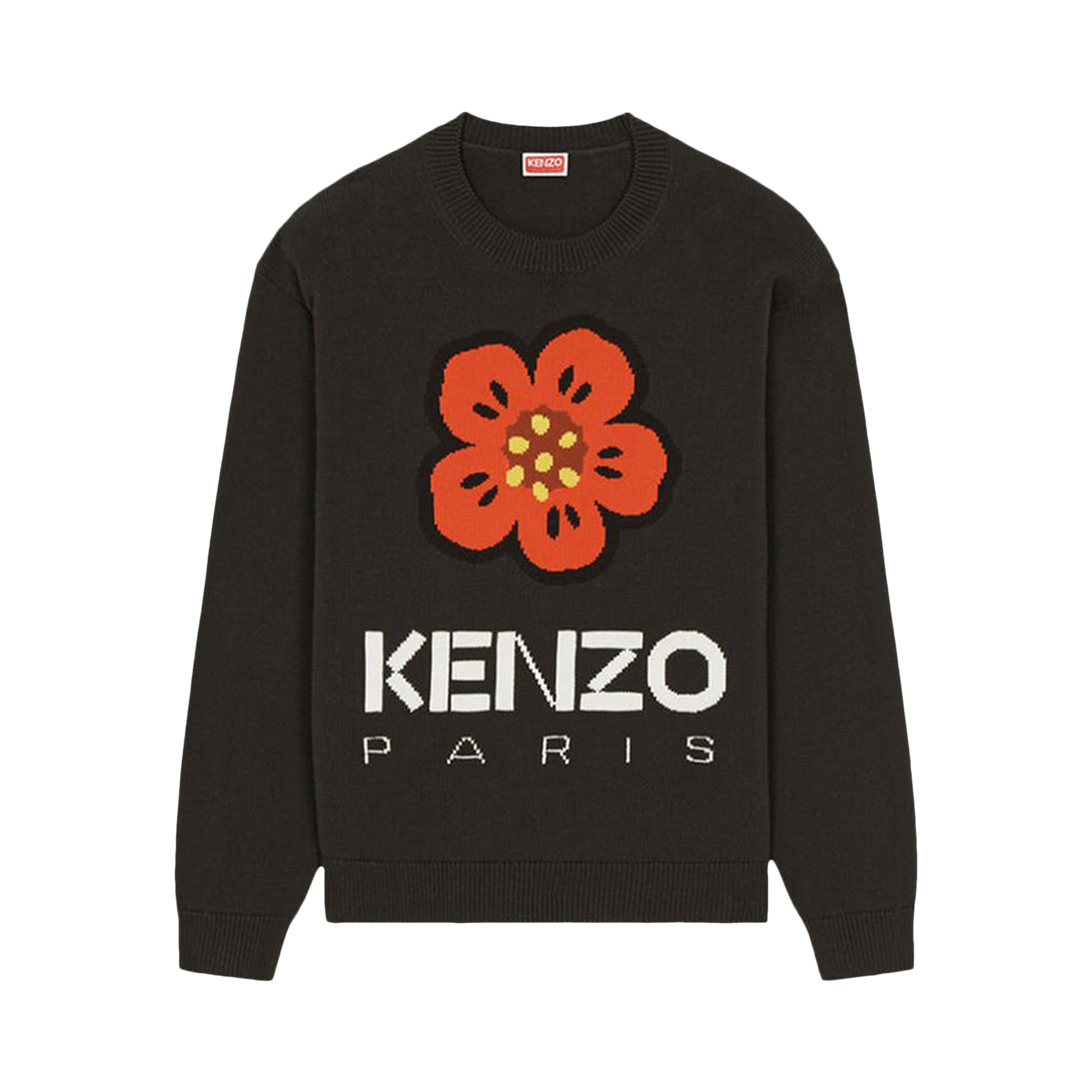 Pre-owned Kenzo Boke Flower Sweater 'black'