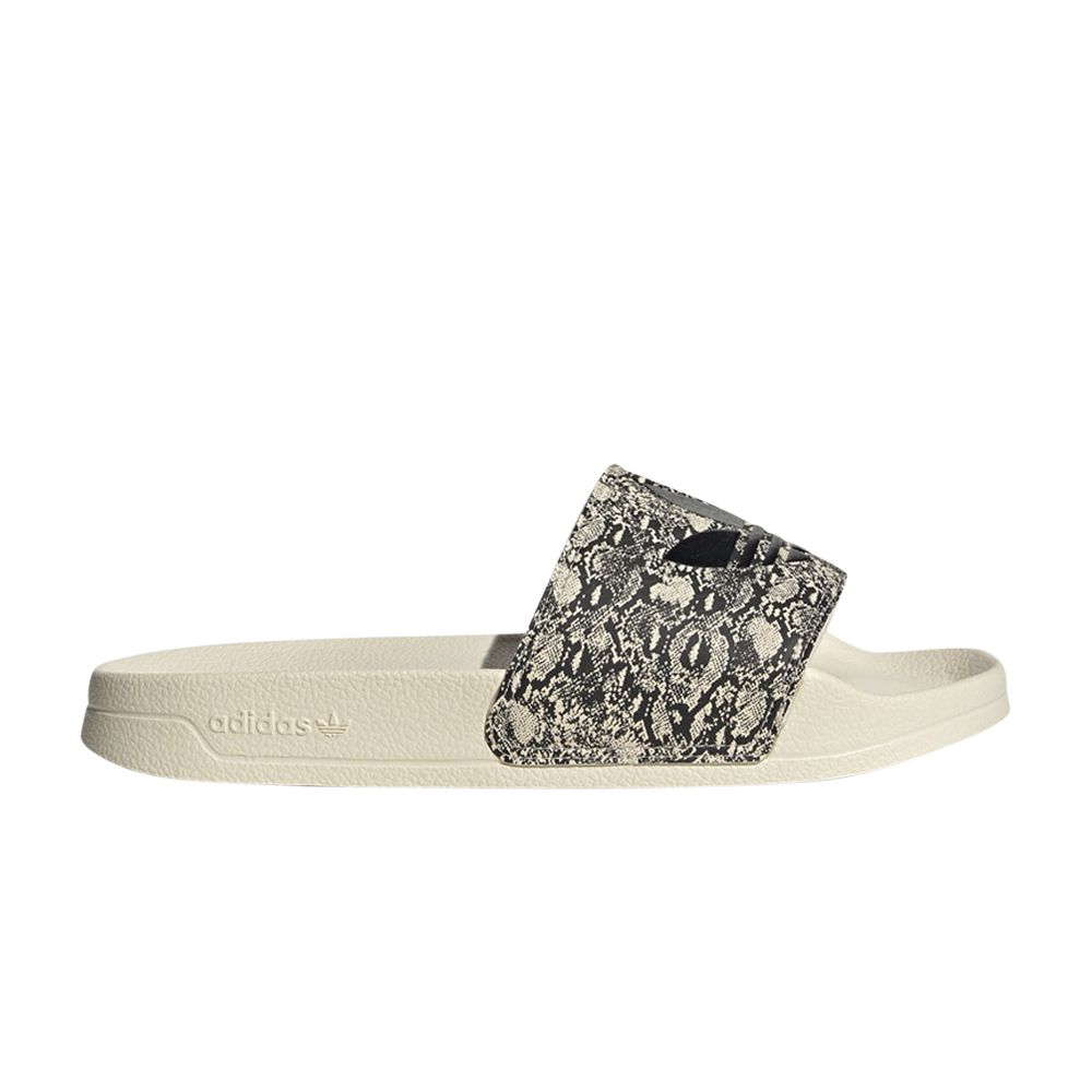 Pre-owned Adidas Originals Wmns Adilette Lite Slide 'snakeskin - Wonder White'