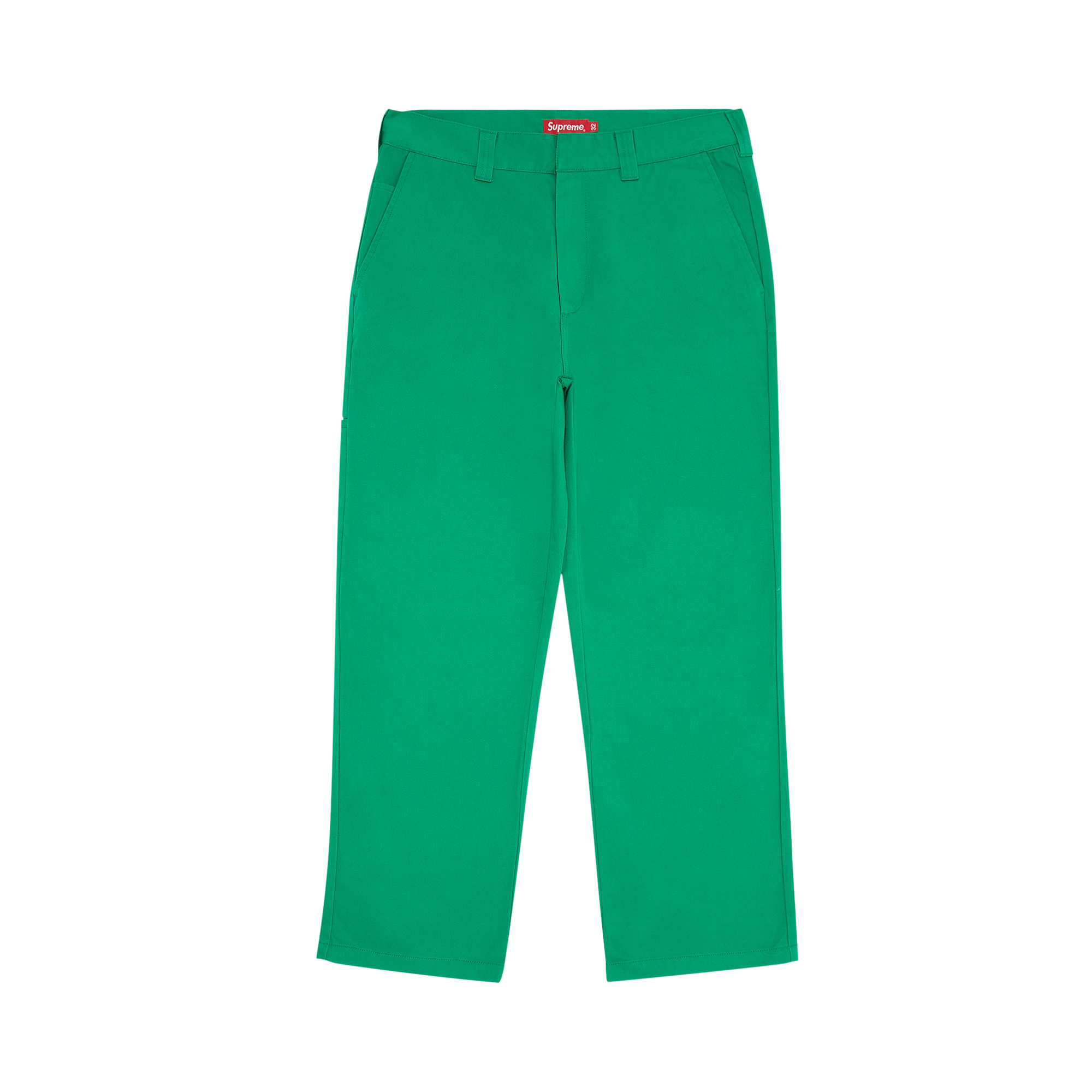 Pre-owned Supreme Work Pant 'green'