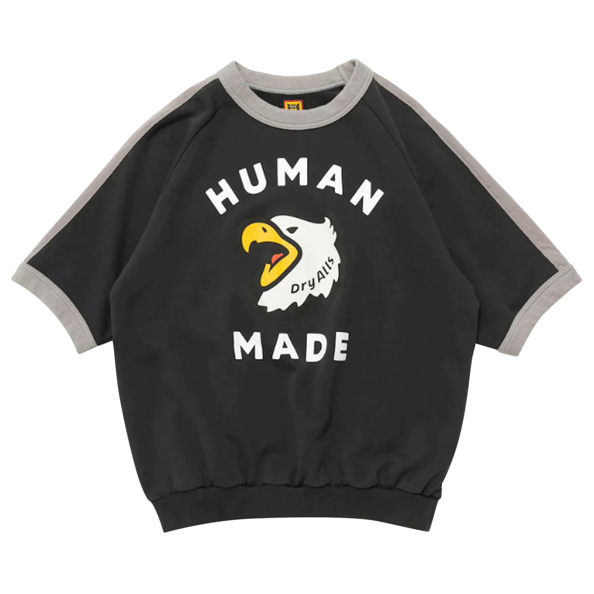 Pre-owned Human Made Short-sleeve Sweatshirt 'black'