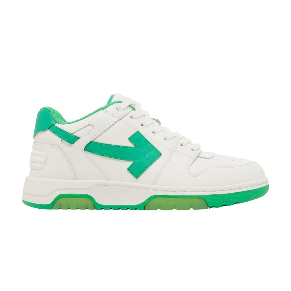 Pre-owned Off-white Out Of Office Low 'white Green' | Men's Size 41