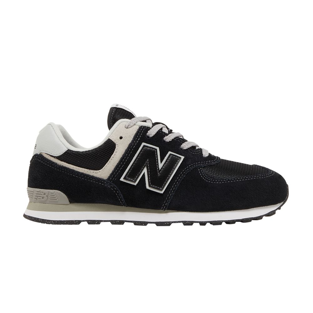 New Balance 574 Big Kid 'Core Pack - Black White' | Kid's Size 4.5