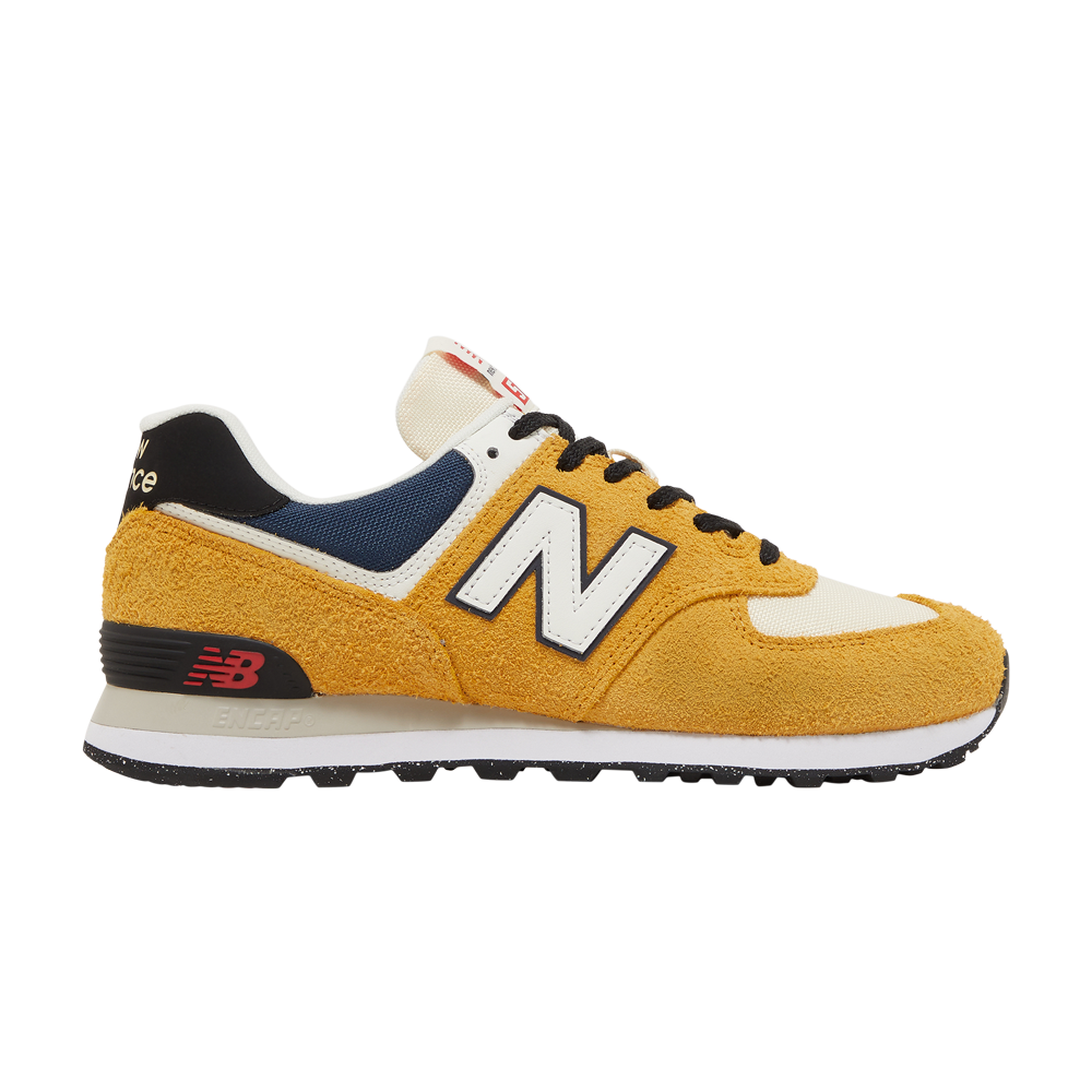 Pre-owned New Balance 574 'yellow Grey'