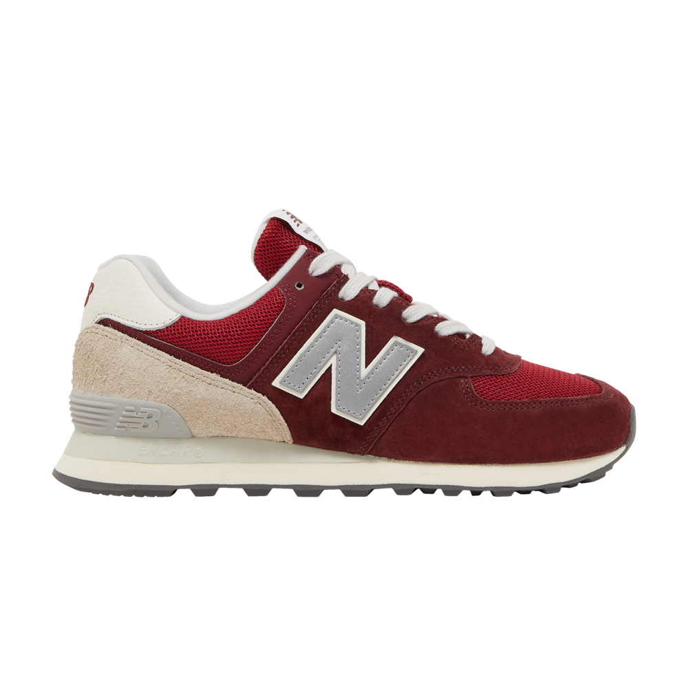 Pre-owned New Balance 574 'lunar New Year - Classic Crimson' In Red
