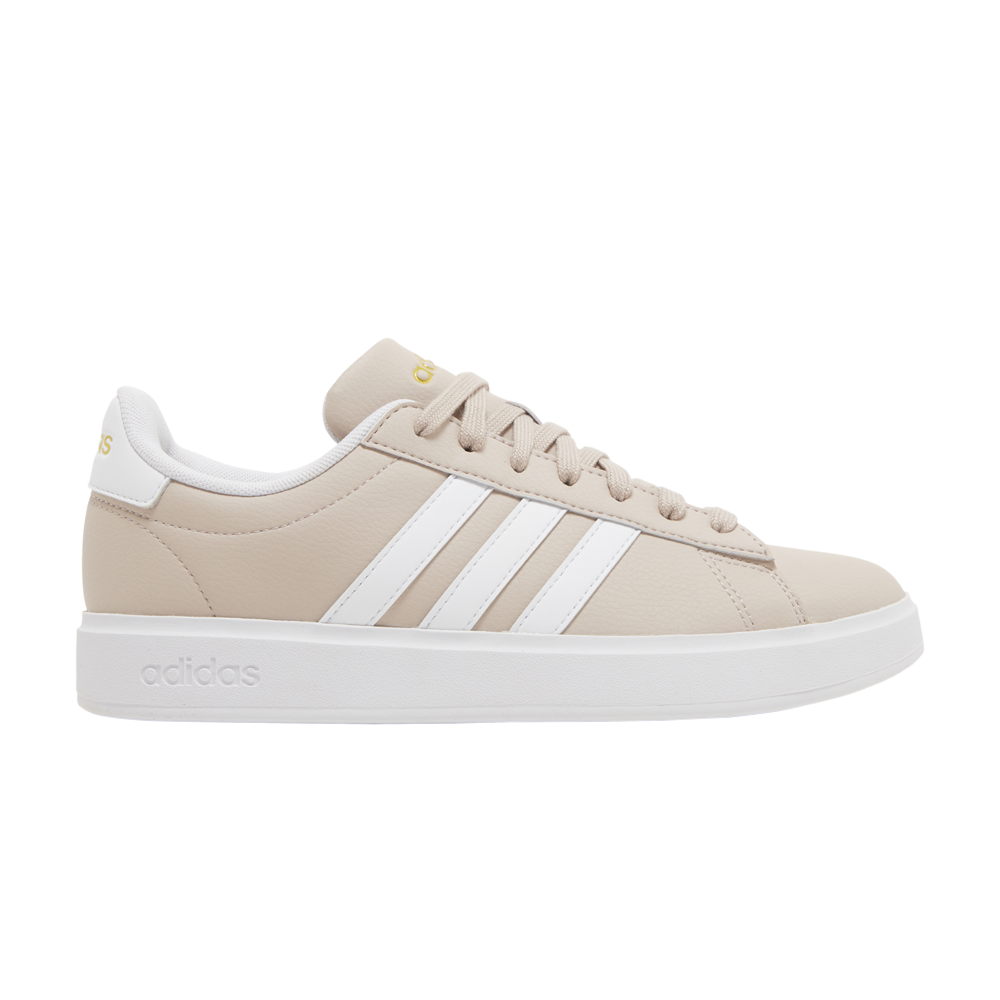 Pre-owned Adidas Originals Wmns Grand Court Cloudfoam 'wonder Taupe' In Tan