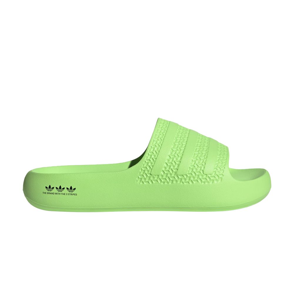 Pre-owned Adidas Originals Adidas Wmns Adilette Ayoon Slide 'solar Green' | Women's Size 8