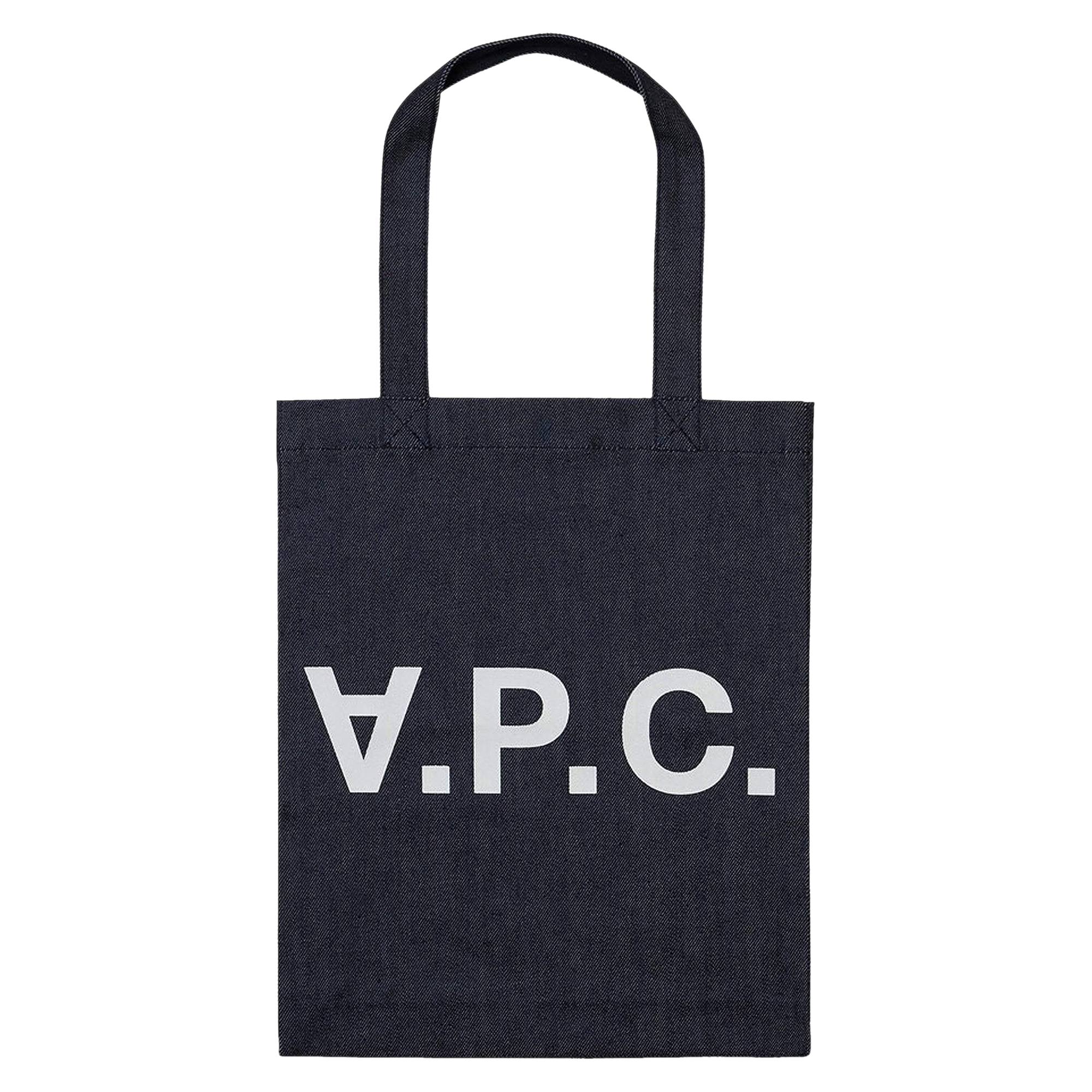 Pre-owned A.p.c. Laure Tote Bag 'indigo' In Blue