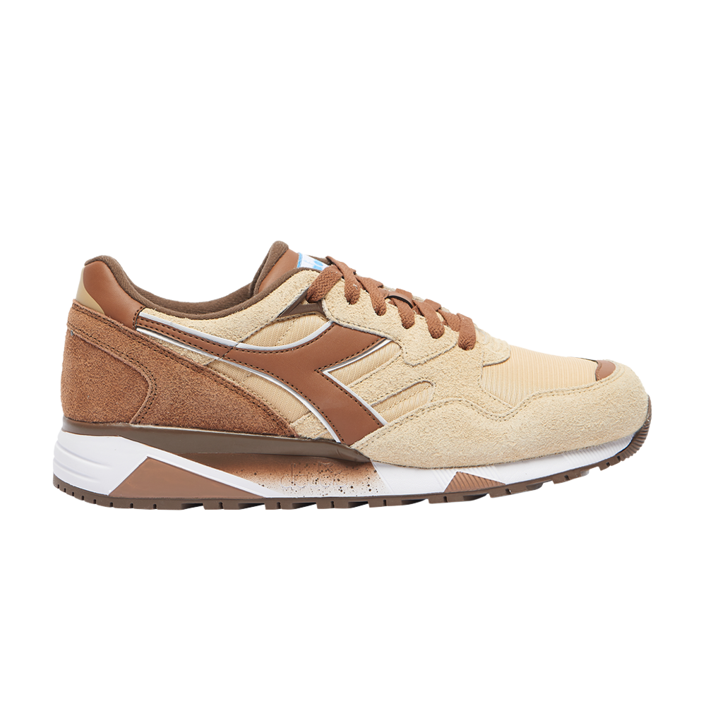 Pre-owned Diadora Anderson Bluu X N9002 'ice Cream Truck Collection - Chocolate Cone' In Brown
