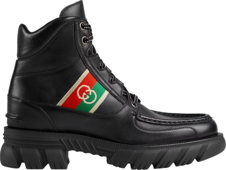 Gucci Ankle Boot 'Interlocking G - Black'