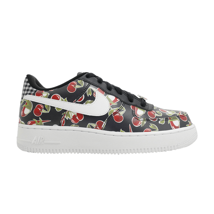 Buy Air Force 1 LV8 GS Cherry Picnic Black CJ4094 001 GOAT