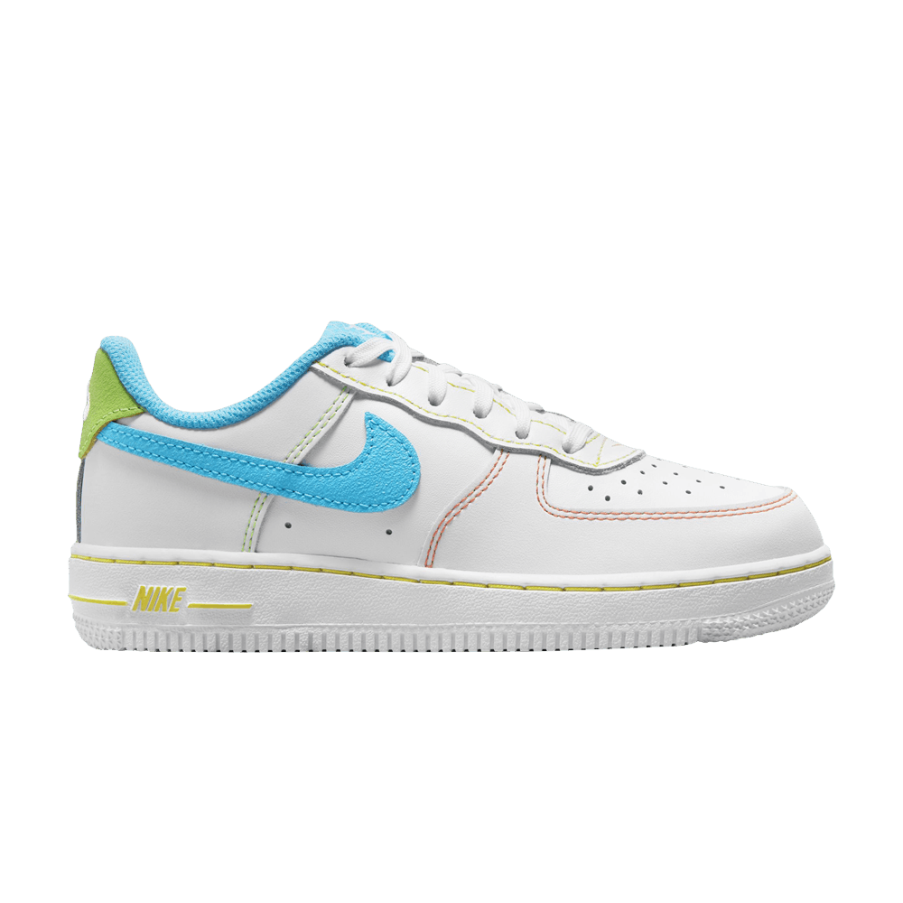 air force 1 rainbow bottom