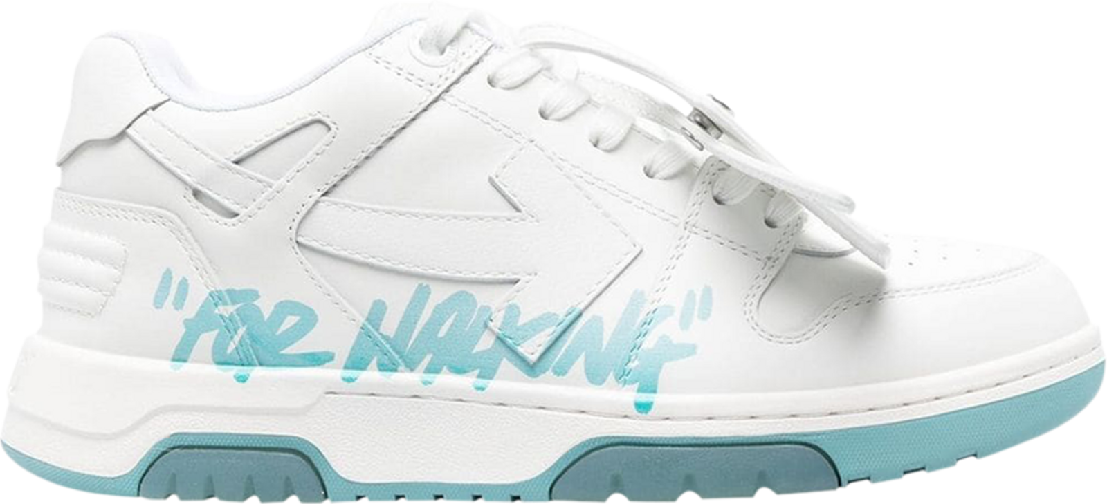 Off-White Wmns Out of Office 'For Walking - White Celadon' | GOAT
