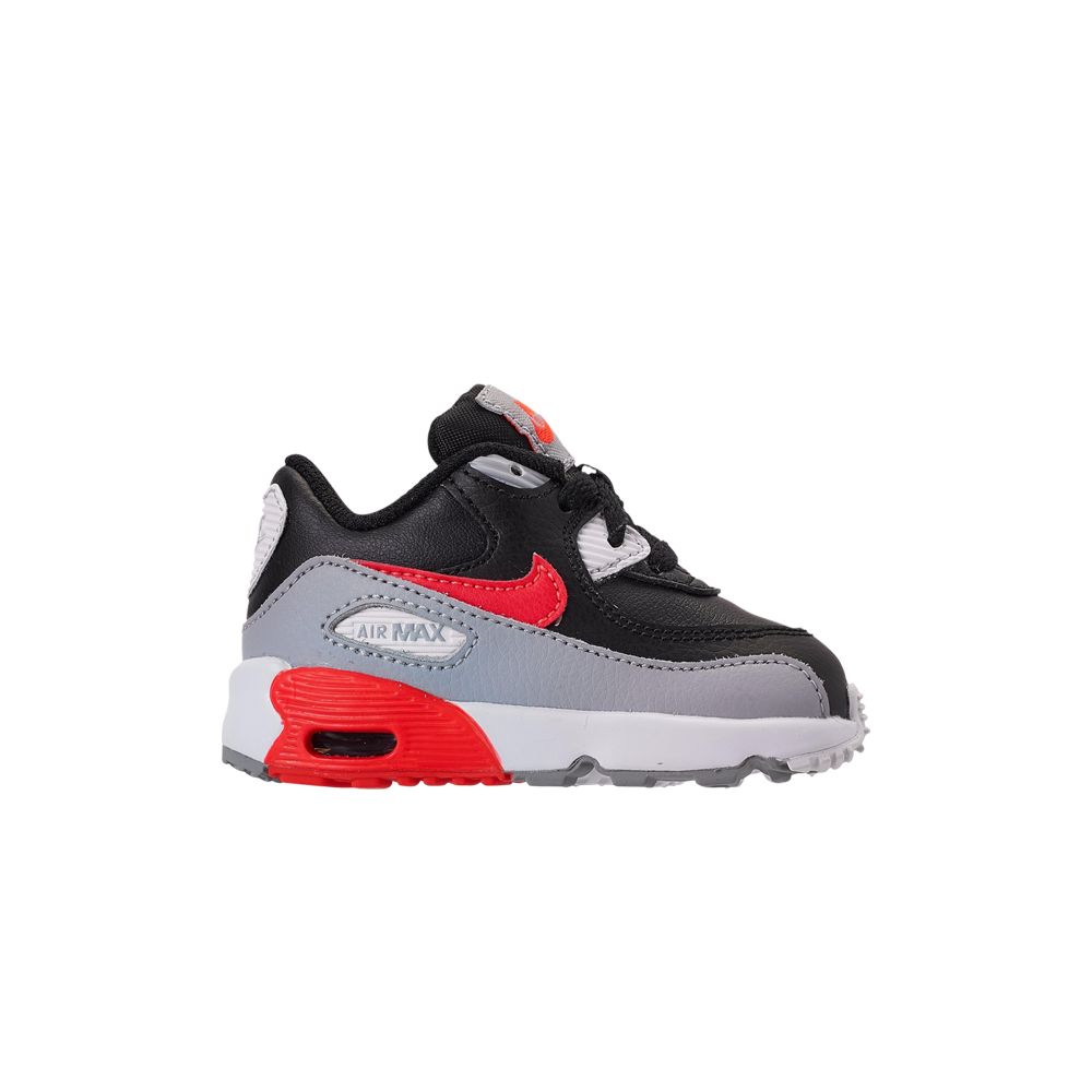 Air Max 90 Leather TD 'Wolf Grey Crimson' - 833416-024