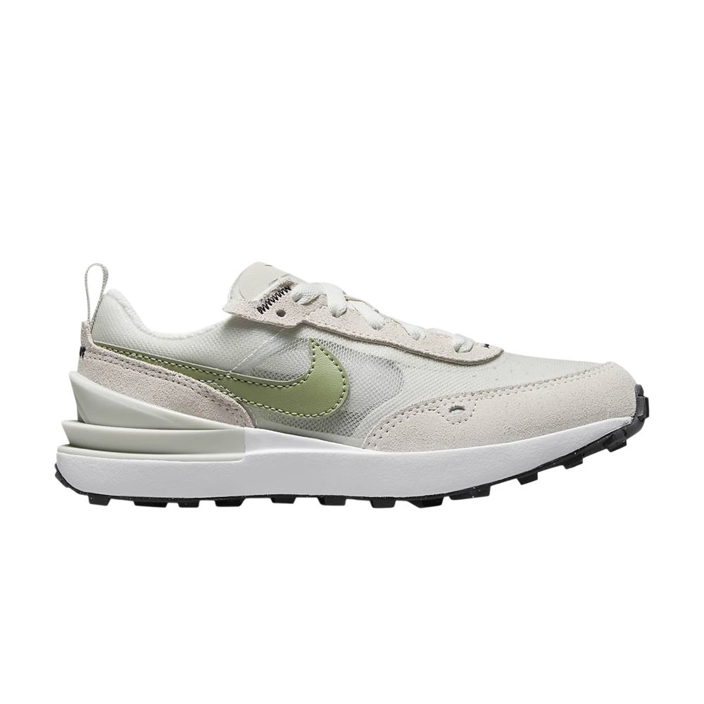 Pre-owned Nike Waffle One Ps 'light Bone Oil Green' | Cream | Kid's Size 3 In White