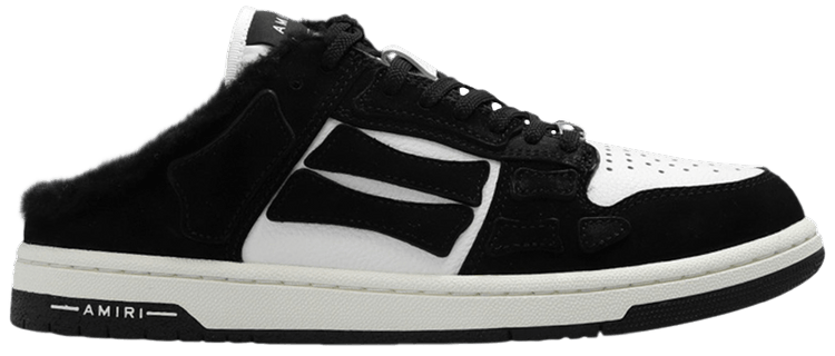 【AMIRI】女性 Skel Top Mule Shearling スニーカー Buy Amiri Wmns Skel Top Mule Shearling 'Black White