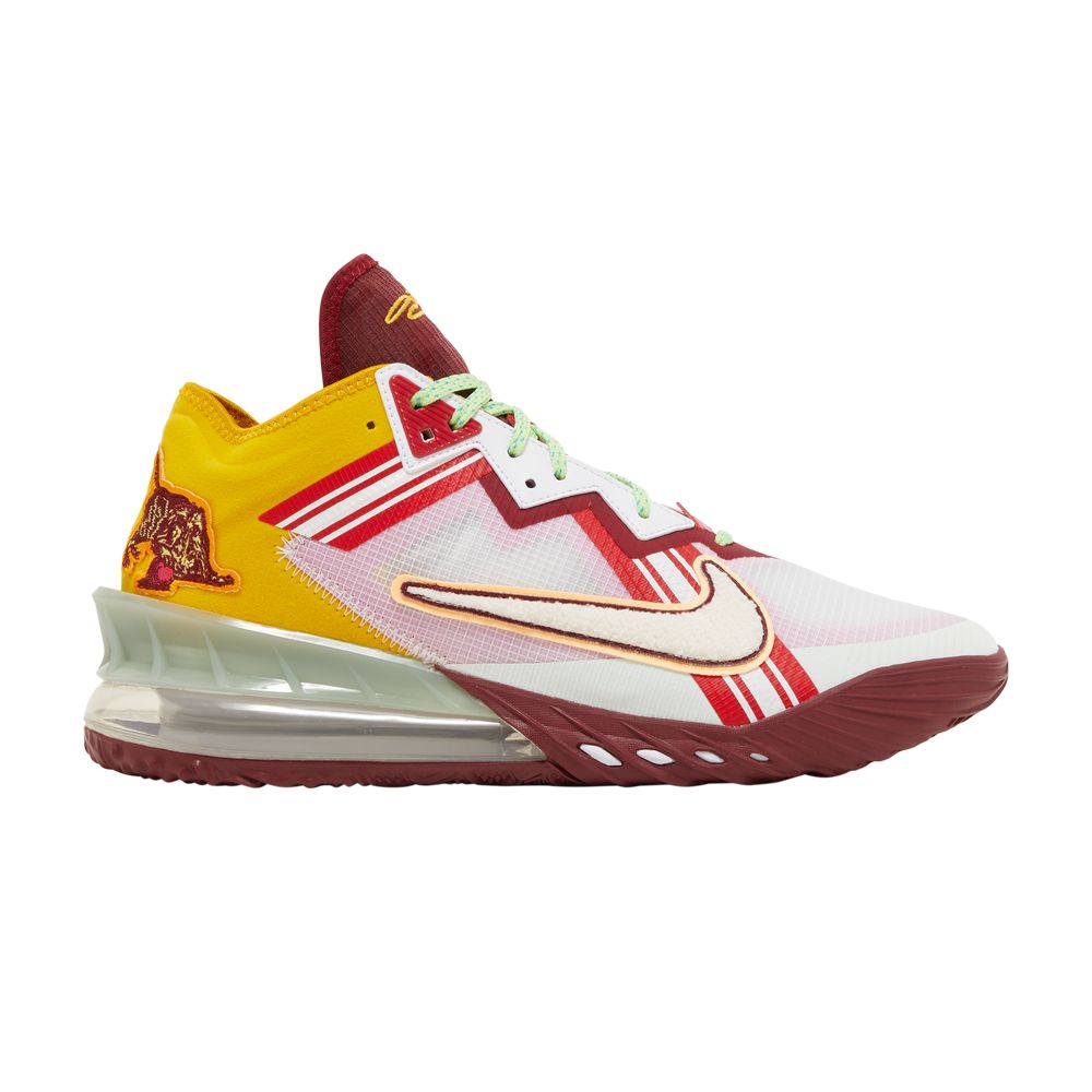 Nike Mimi Plange x LeBron 18 Low EP 'Higher Learning' | White | Men's Size 12