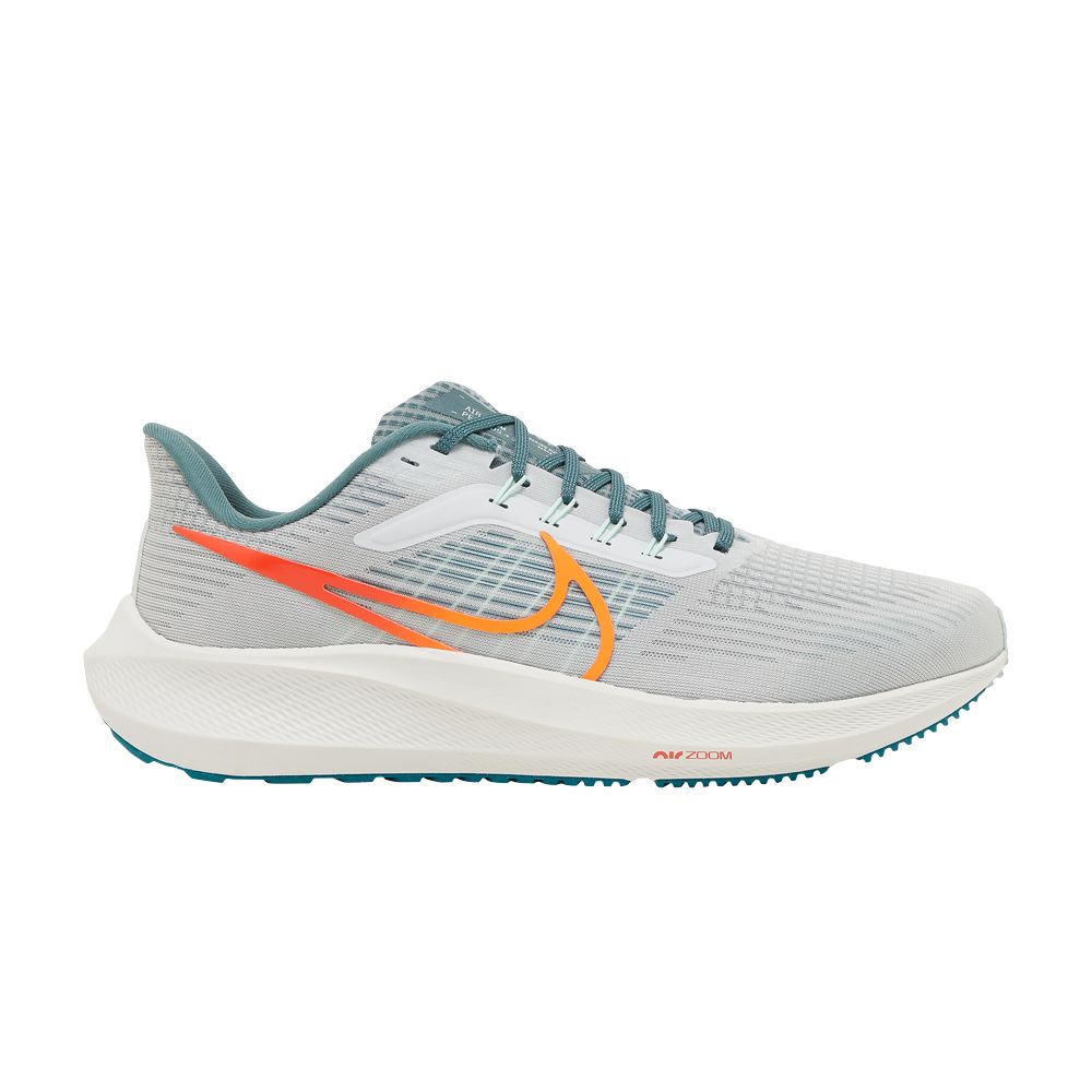 NIKE AIR ZOOM PEGASUS 39 4E WIDE 'PURE PLATINUM TOTAL ORANGE'