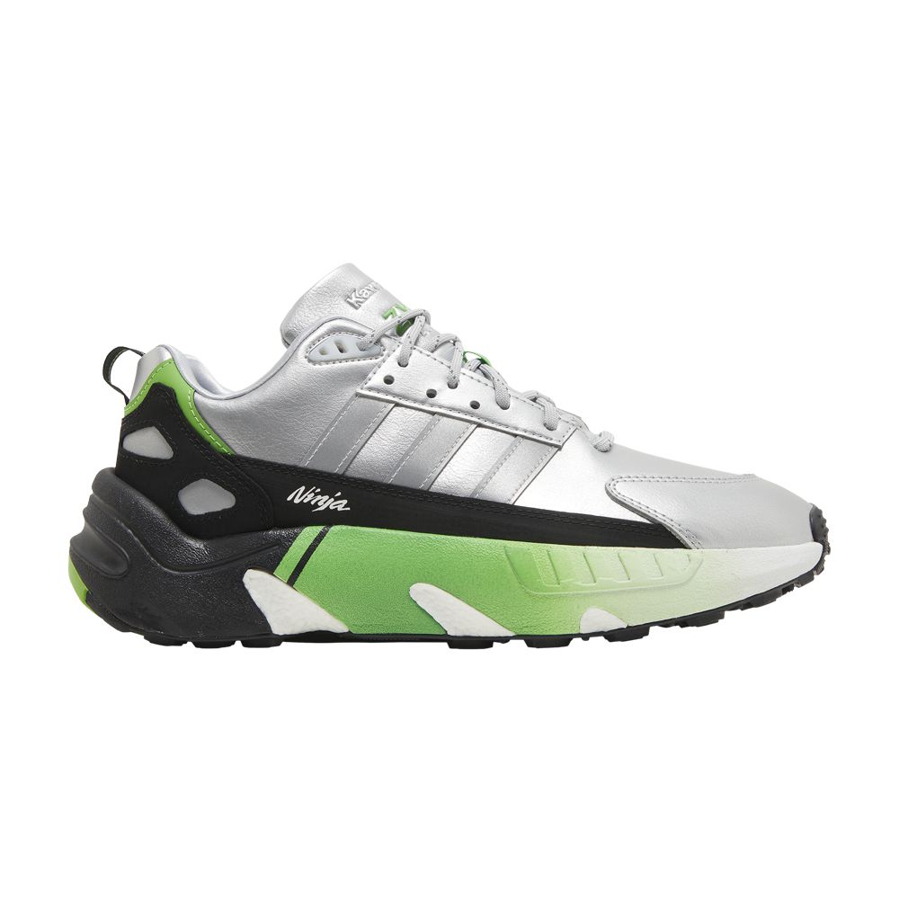 ADIDAS ORIGINALS KAWASAKI NINJA X ZX 22 BOOST 'SILVER METALLIC'