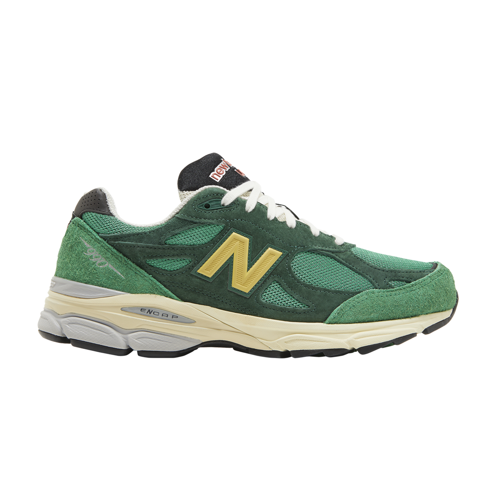 Pre-owned New Balance Teddy Santis X 990v3 Made In Usa 'green Gold'