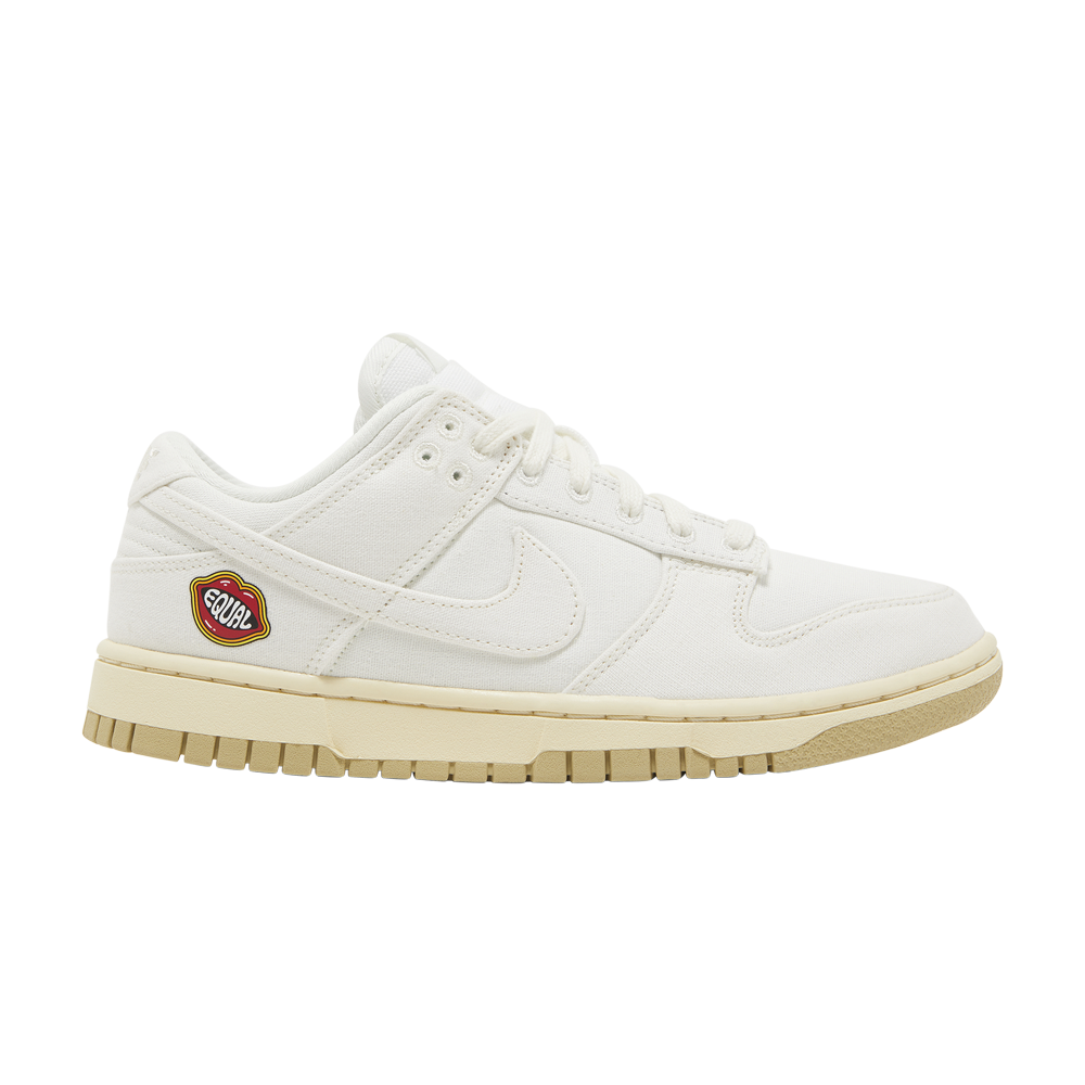 Pre-owned Nike Wmns Dunk Low Se 'the Future Is Equal' In Cream