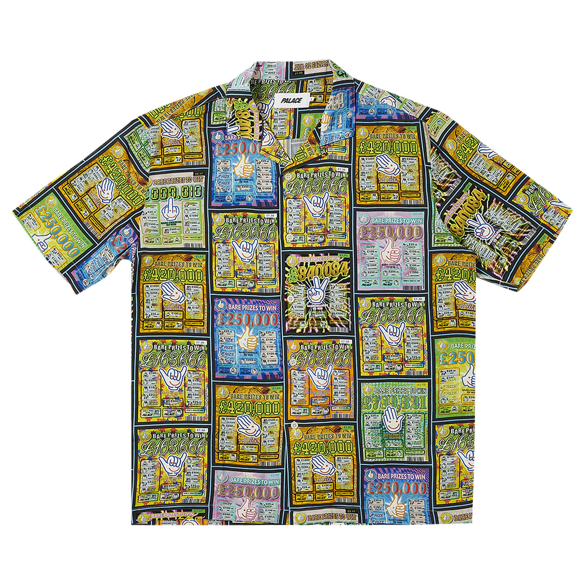 Pre-owned Palace Scratchy Shirt 'black' | Men's Size M