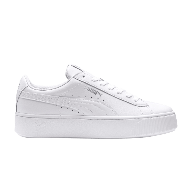 Buy Wmns Vikky Stacked White Silver 369143 02 GOAT AU