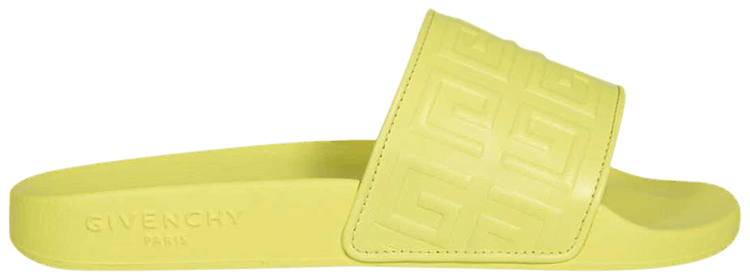 Givenchy Wmns Slide '4G - Fluo Yellow'