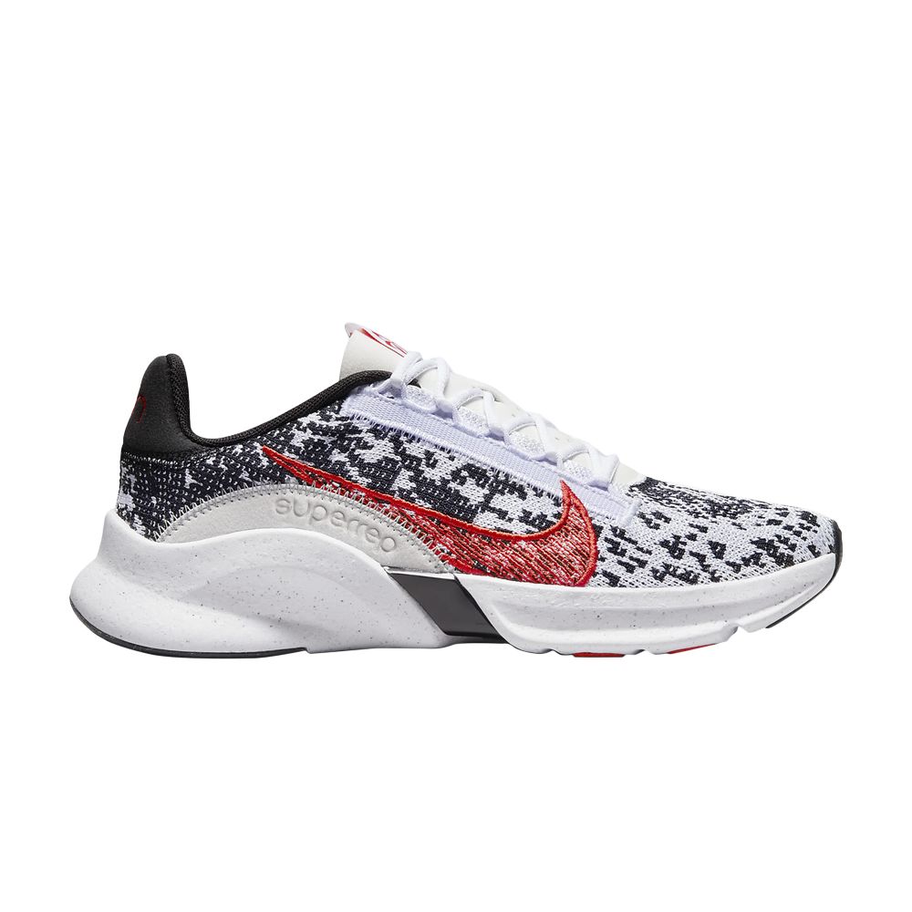 Wmns SuperRep Go 3 Flyknit Next Nature 'White Picante Red' - DH3393-105