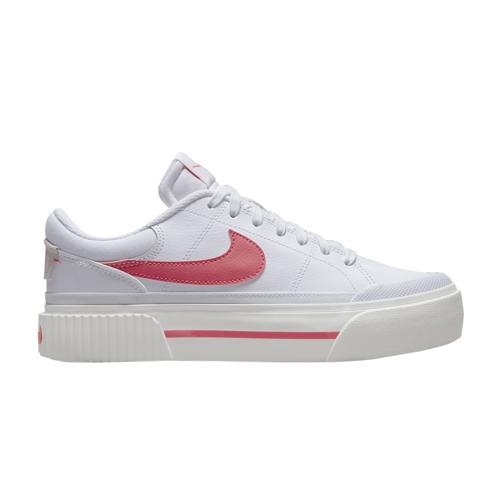 Pre-owned Nike Wmns Court Legacy Lift 'white Sea Coral'