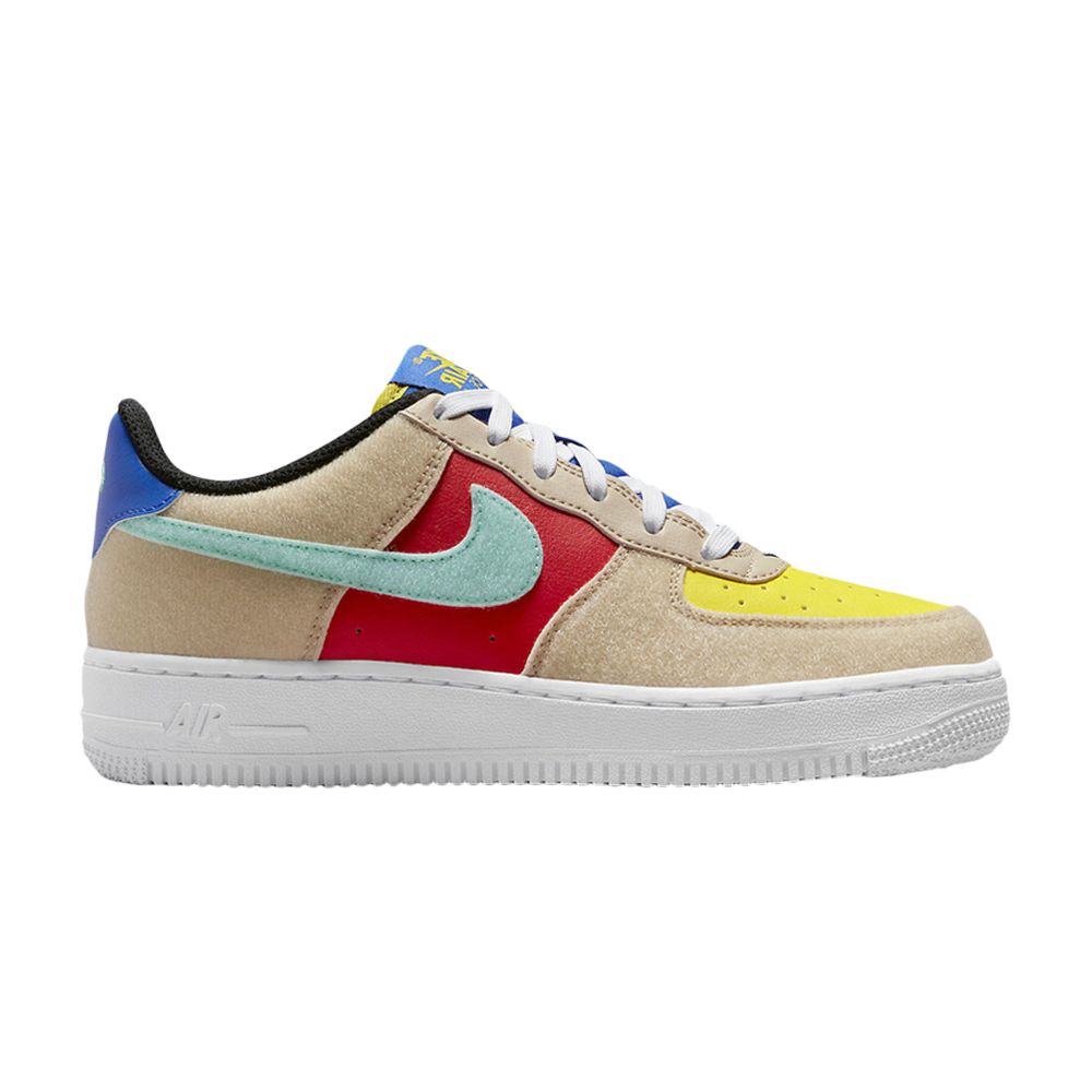 Air Force 1 Low GS 'Multi-Color Velcro' - FN7818-100