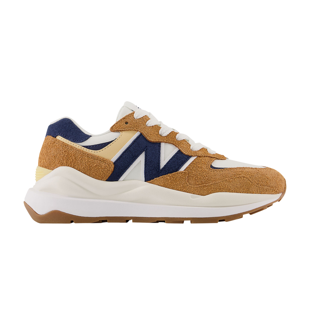 Pre-owned New Balance Wmns 57/40 'tobacco Navy' In Brown