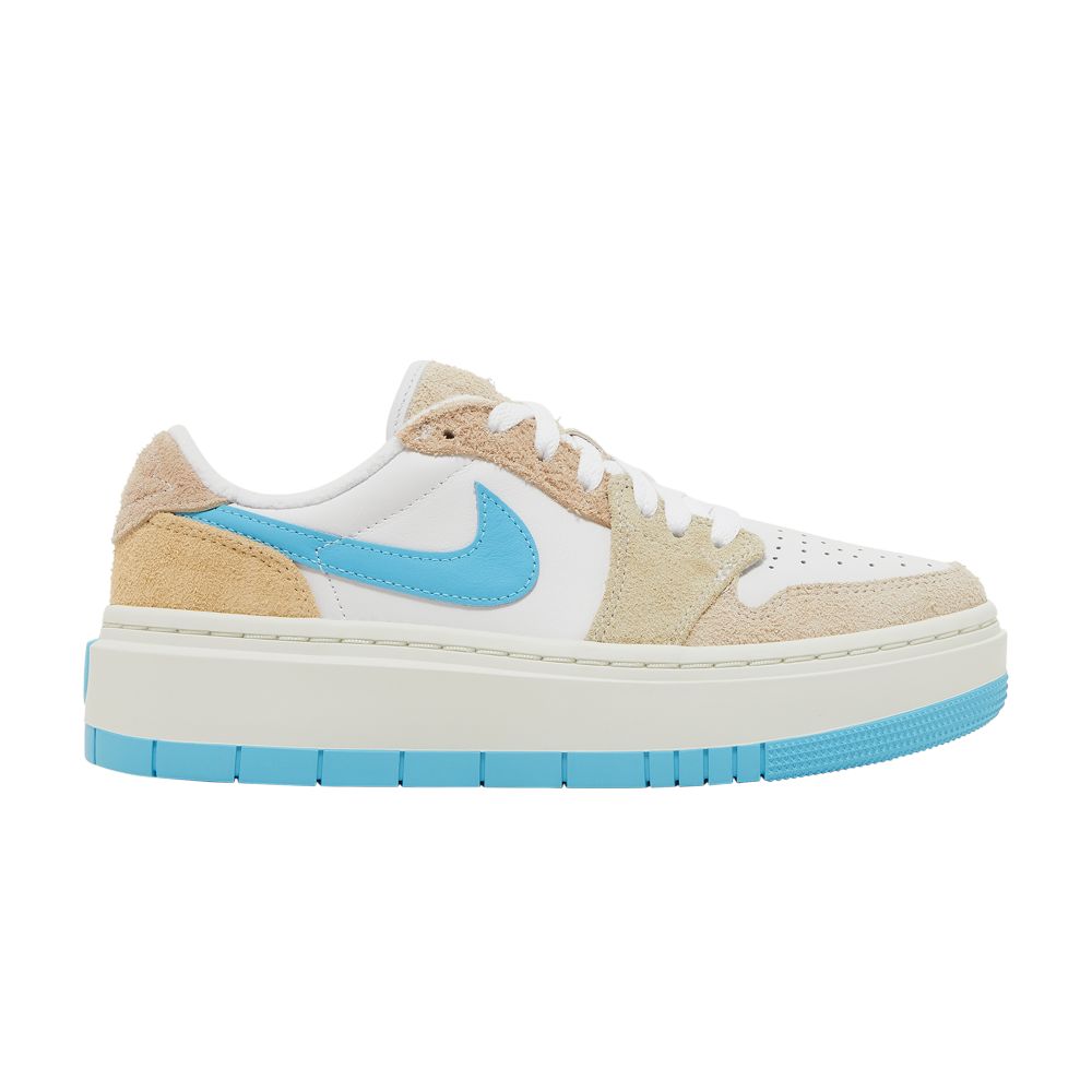 Pre-owned Air Jordan Wmns 1 Elevate Low Se 'salt Lake City' In White