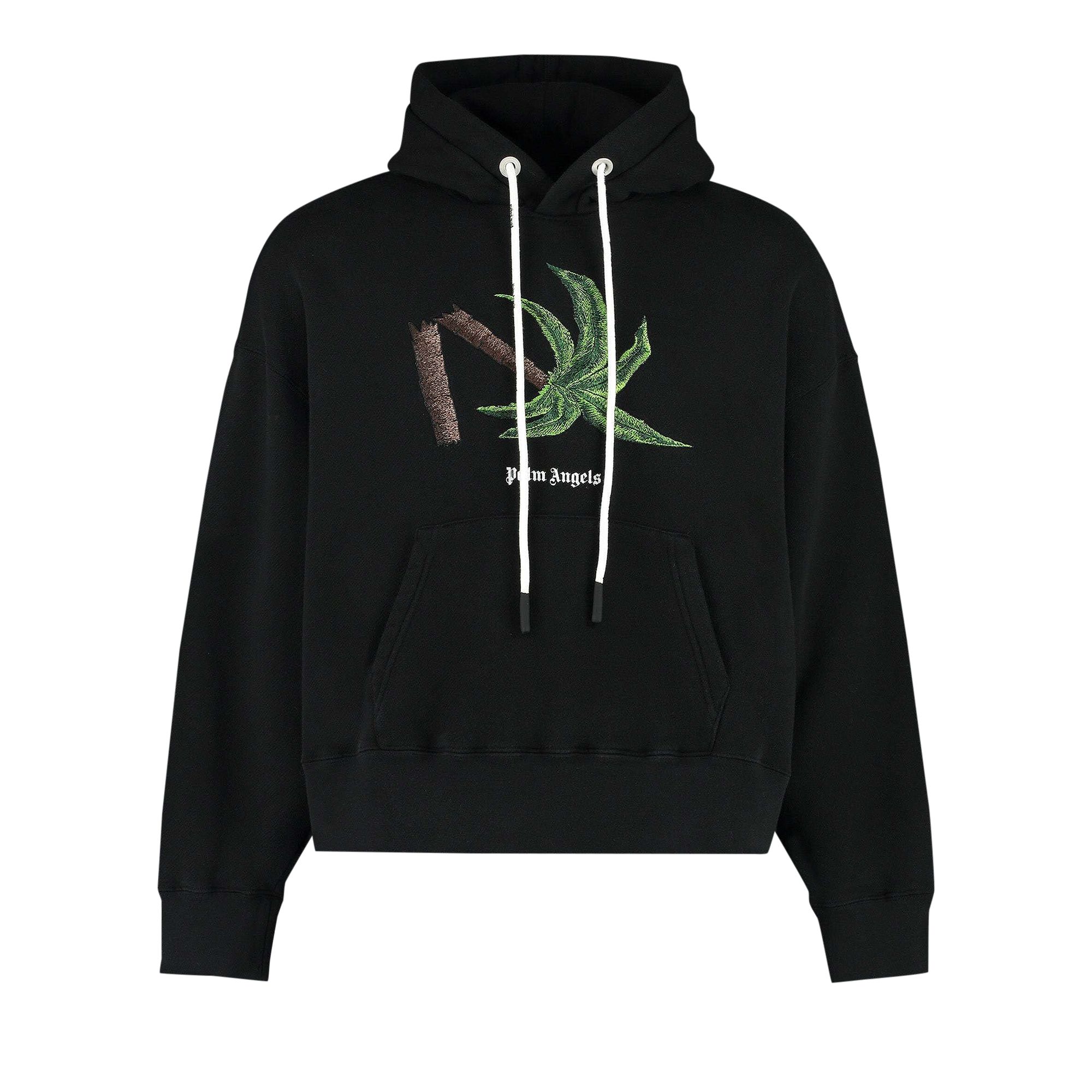 Palm Angels Broken Palm Hoodie 'Black' | Men's Size XL