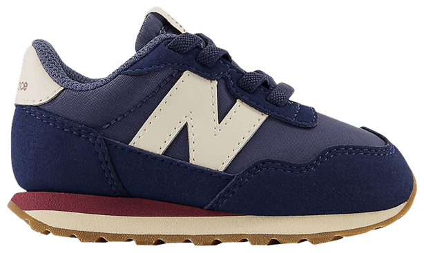 New Balance 237 Bungee Lace Toddler Navy Turtledove