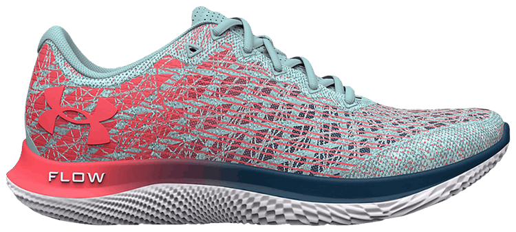 Under Armour Wmns Flow Velociti Wind 2 Fuse Teal Blitz Red