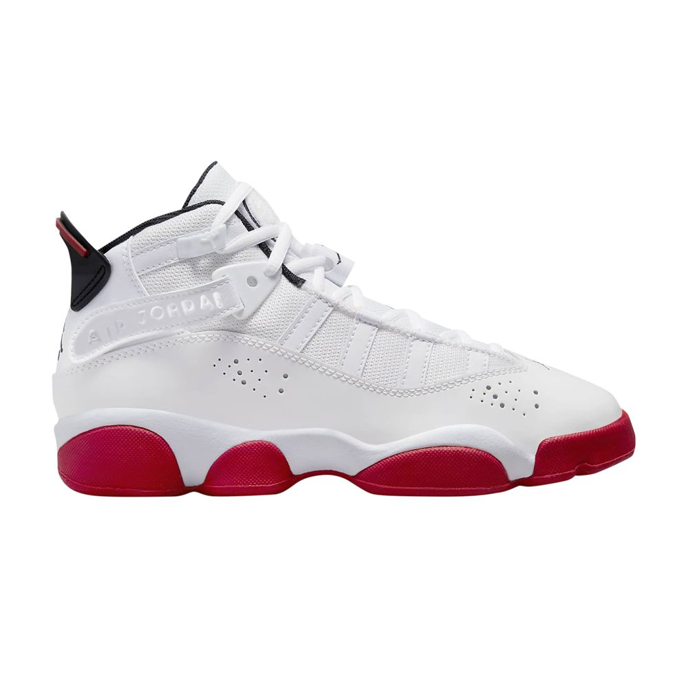 Jordan 6 Rings GS 'White University Red' | Kid's Size 5.5