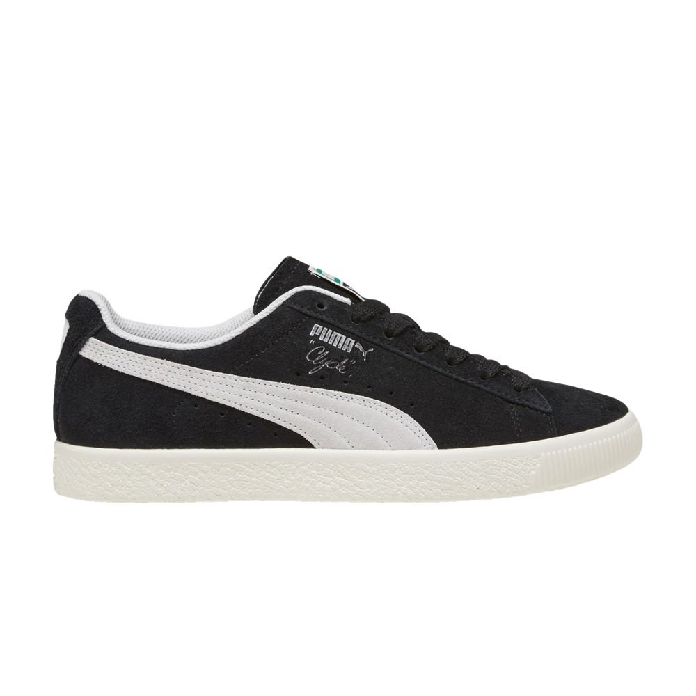PUMA CLYDE 'HAIRY SUEDE - BLACK'