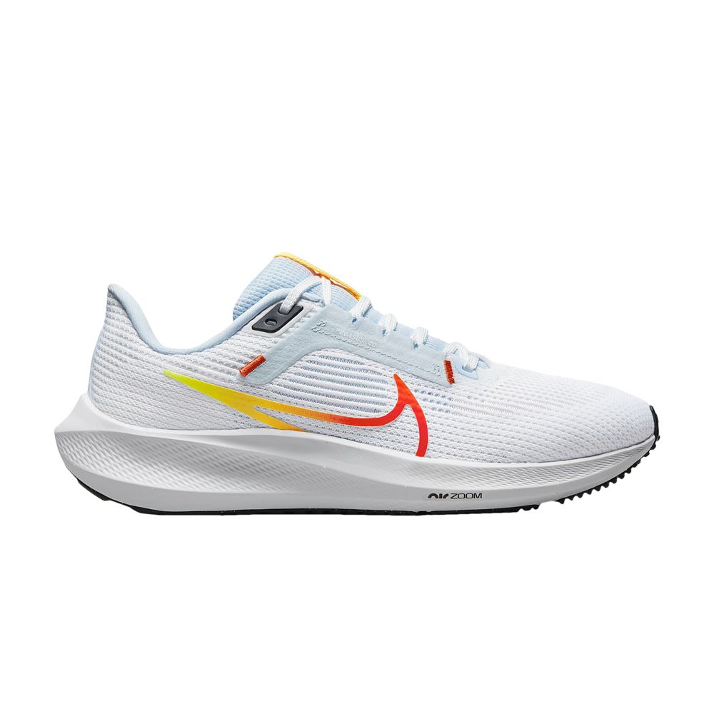 Pre-owned Nike Wmns Air Zoom Pegasus 40 'white Laser Orange'