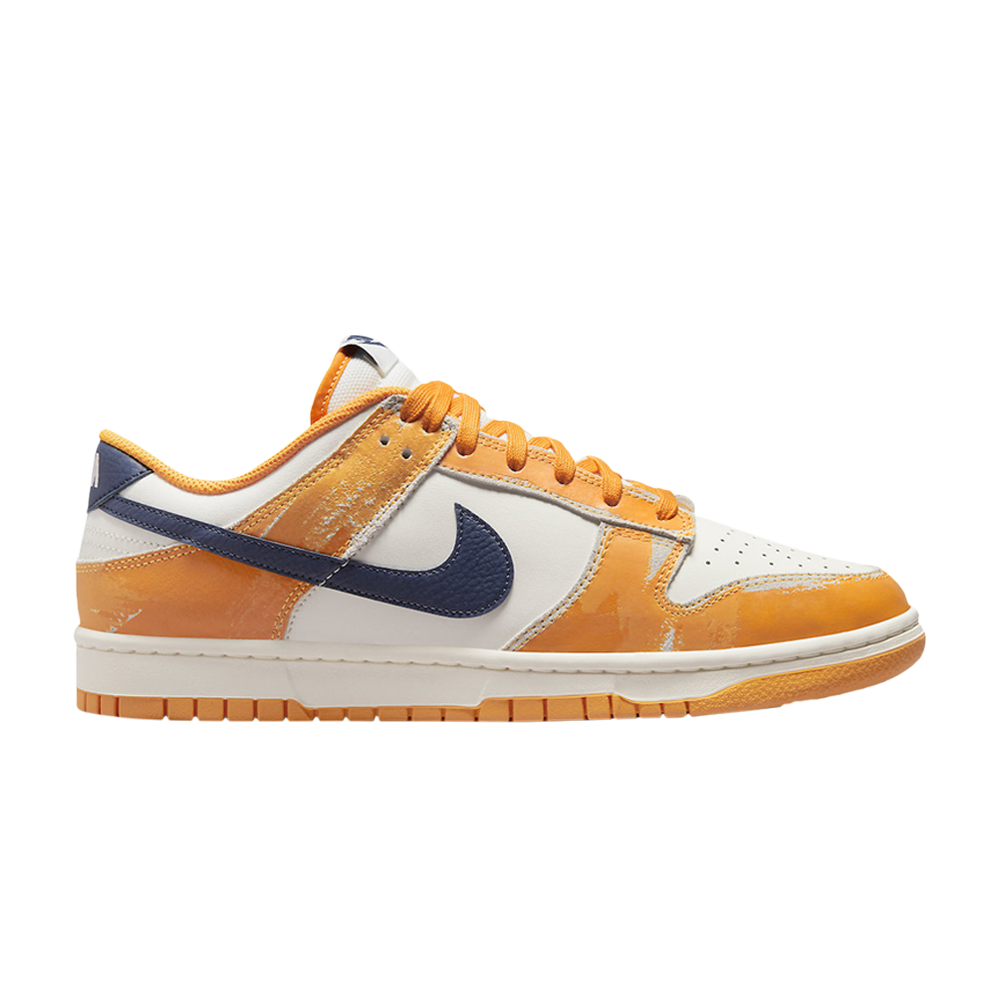 Pre-owned Nike Dunk Low 'wear And Tear' In Orange
