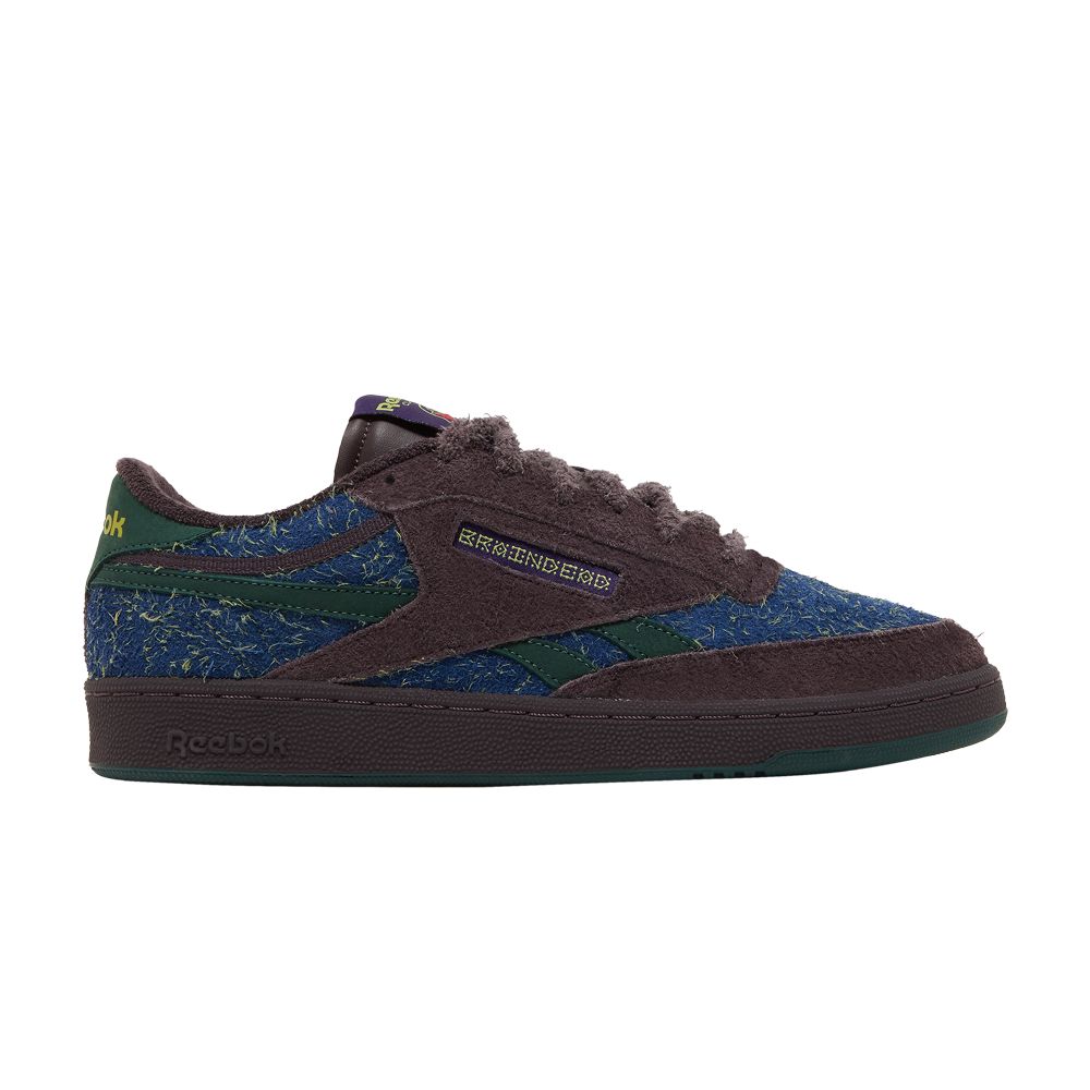 Reebok Brain Dead x Club C Revenge 'Purple Abyss Batik Blue' | Men's Size 11.5