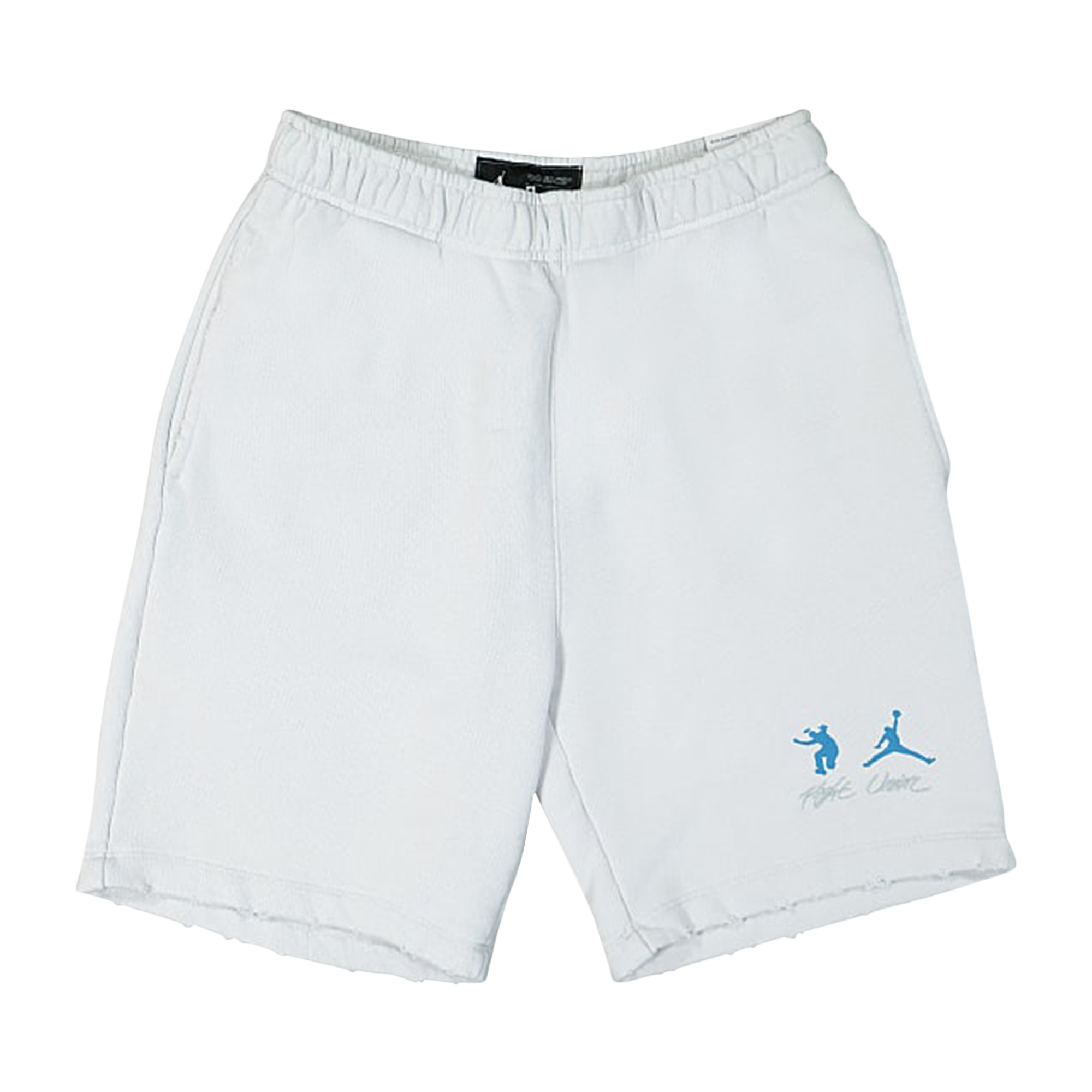 Pre-owned Air Jordan X Union La Shorts 'photon Dust' In White