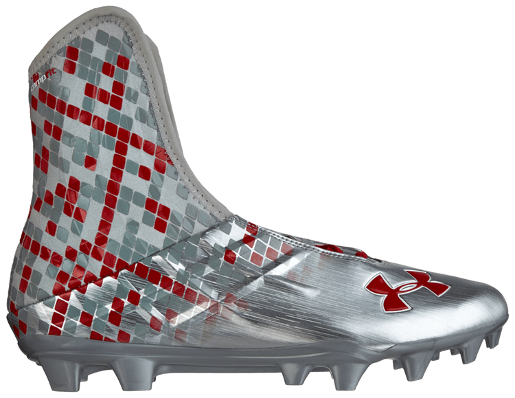 Under Armour Highlight MC Metallic Silver Red