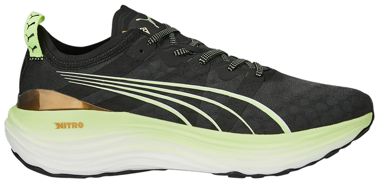 Puma ForeverRun Nitro Black Light Mint