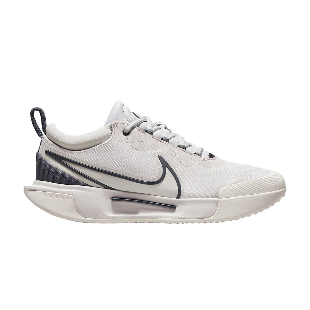 Pre-owned Nike Wmns Court Zoom Pro Hc 'phantom Iron Grey' In Cream