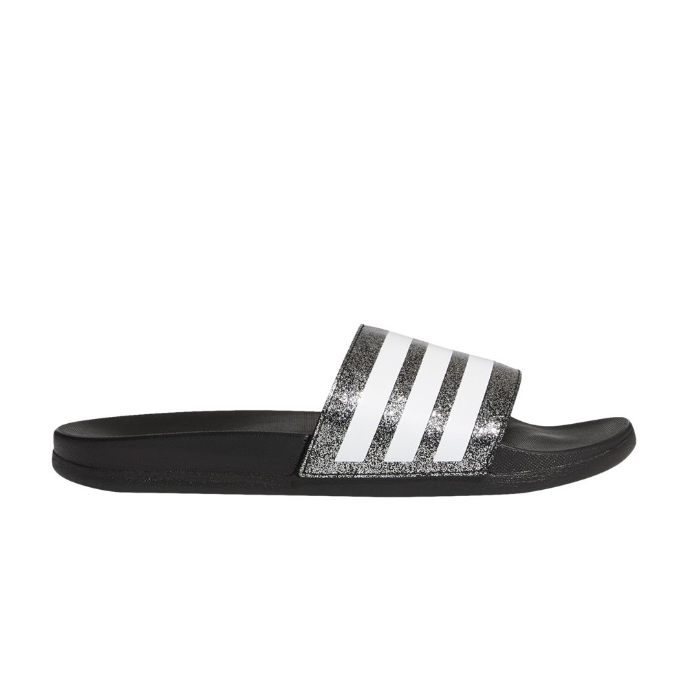 Adilette Comfort Slide J 'Black Glitter' - FY8836