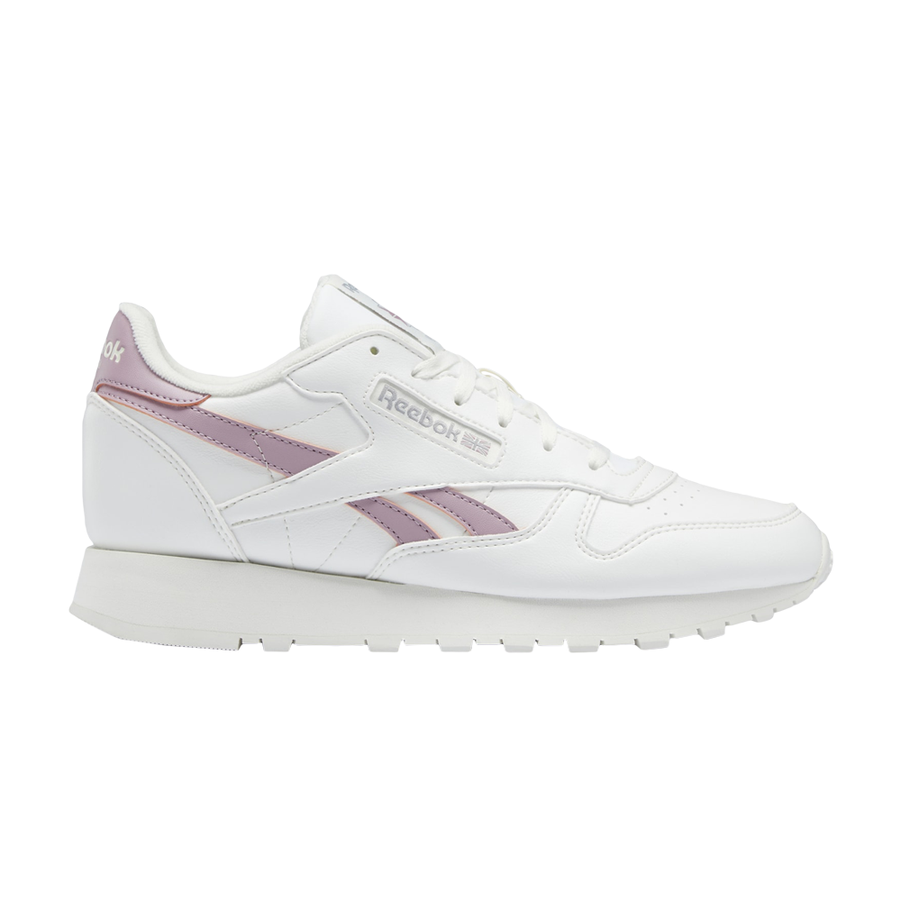 Pre-owned Reebok Wmns Classic Leather 'chalk Infused Lilac' In Cream