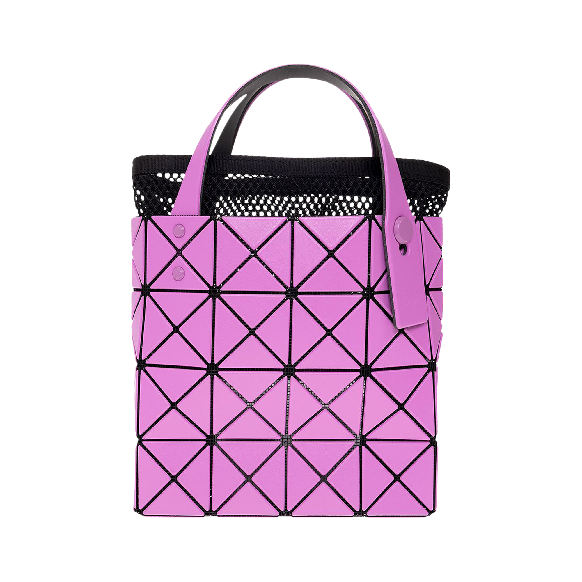 Pre-owned Bao Bao Issey Miyake Lucent Boxy Tote Bag 'rose Pink'